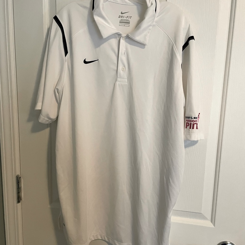 Bike dri-fit polo. Size large.
